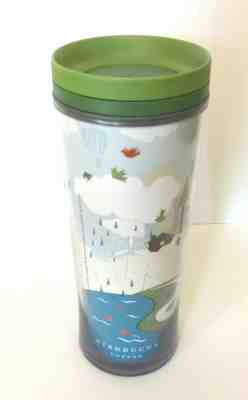 Starbucks Coffee 20 oz 2009 Green Reusable Insulated Coffee Tumbler Abbey Logo - Sold on eBay Apr, 29th 2019 for $23.99