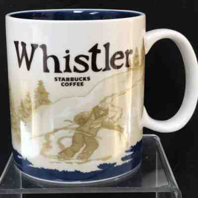 Whistler British Columbia Canada Starbucks Coffee Mug 2009 Skiing - Sold on eBay Apr, 28th 2019 for $35.00