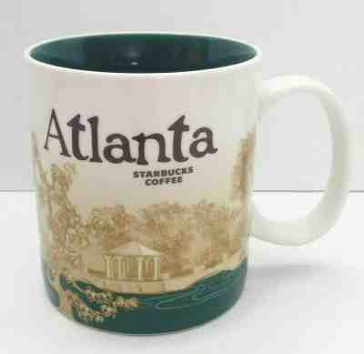STARBUCKS 2009 ATLANTA GA Global Icon Collector Series City Coffee Mug 16 oz - Sold on eBay Apr, 27th 2019 for $9.50
