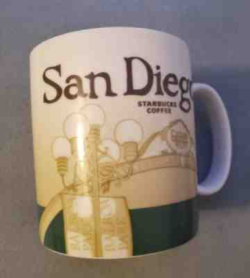 Starbucks San Diego 2009 City Icon Series Collection Collector Coffee Mug 16oz - Sold on eBay Apr, 25th 2019 for $17.00