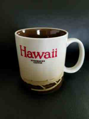 STARBUCKS Hawaii Coffee Mug 2009 Collector Series 16 oz  - Sold on eBay Apr, 23rd 2019 for $22.50