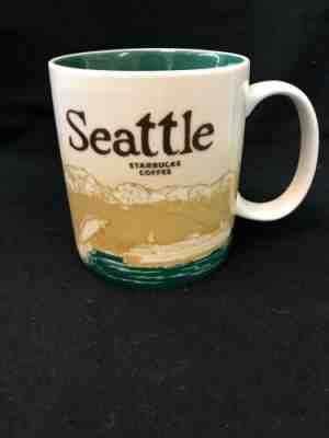 Starbucks Seattle 2009 Collector Series Mug Space Needle 16oz - Sold on eBay Apr, 18th 2019 for $12.00