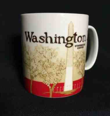 Starbucks Washington DC Coffee Mug 2009 Global Icon City Monument 16 Oz - Sold on eBay Apr, 17th 2019 for $25.00