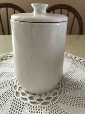 Starbucks 2009 Bone China Canister - Sold on eBay Apr, 5th 2019 for $19.99