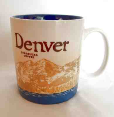 Starbucks Coffee Mug Global Icon Denver 2009, 16oz  - Sold on eBay Mar, 26th 2019 for $9.99