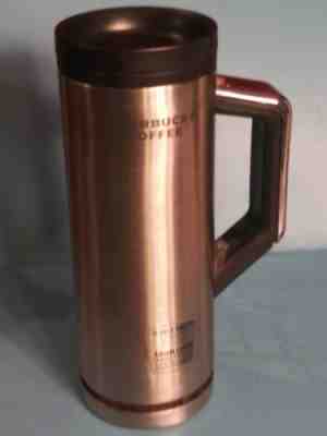 2009 Tall Thin Stainless Starbucks Travel Mug Tumbler New With Tags Wood Grain - Sold on eBay Mar, 4th 2019 for $19.99