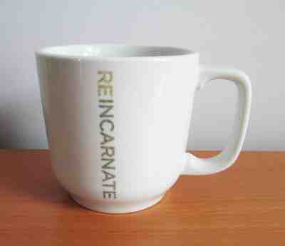 Starbucks Coffee Reincarnate Mug 2009 Toki Japan 16 Oz Ceramic White Green - Sold on eBay Mar, 4th 2019 for $11.95