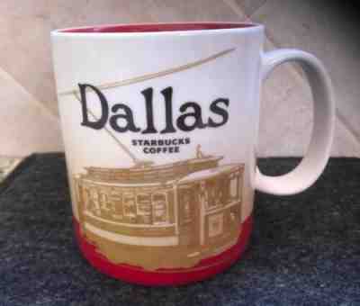 Dallas Starbucks Coffee Mug Global Icon Series 2009 Discontinued - Sold on eBay Mar, 2nd 2019 for $12.99