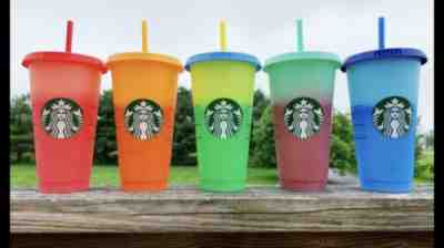 Starbucks Color Changing cups full set - Limited edition - Sold out - Sold on eBay May, 9th 2019 for $61.00