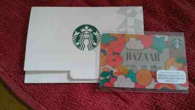 STARBUCKS Japan Magazine Gift Card Bazaar LIMITED & Out of Print Very HTG & RARE - Sold on eBay May, 9th 2019 for $9.09