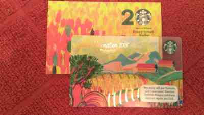 STARBUCKS MALAYSIA '17 GAWAI KAAMATAN Gift Card w/Matching Sleeve US Seller - Sold on eBay May, 9th 2019 for $5.09