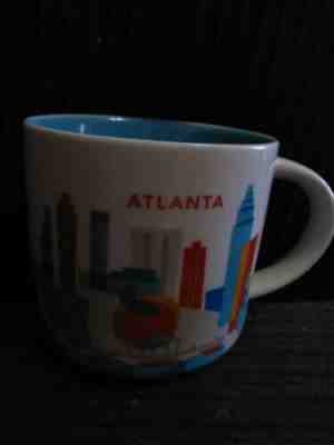 New Starbucks Coffee Atlanta GA City Cup Mug "You Are Here" Collection 14Oz 2013 - Sold on eBay May, 9th 2019 for $5.00
