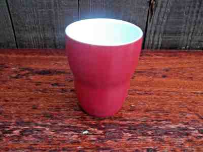 2008 Starbucks by Alda Double Walled Red Out / White Inside coffee mug /Cup 8oz  - Sold on eBay May, 9th 2019 for $5.00