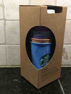 Starbucks NEW Reusable Tumbler Cup Hot Tumblers Cups + Lids 16 floz. Set 6  2019 - Sold on eBay May, 9th 2019 for $26.49