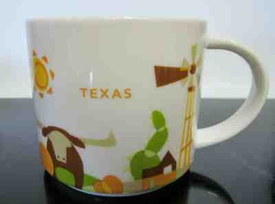 2015 Starbucks Coffee You Are Here Collection Mug Texas 14oz - Sold on eBay May, 9th 2019 for $10.00