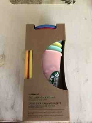 Starbucks Color-Changing Cup Set Of 5 - Sold on eBay May, 9th 2019 for $62.00