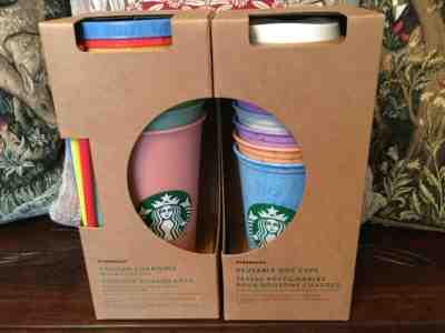 2019 Starbucks Color Changing Cold Cups & Marble Hot Cups Bundle Combo RARE!! - Sold on eBay May, 9th 2019 for $81.00