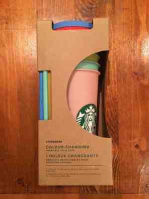 Limited Edition Starbucks Color Changing Tumblers - Sold on eBay May, 9th 2019 for $53.00