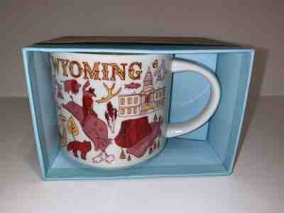 NEW 2018 Starbucks Wyoming Been There Series Collection 14 Oz Ceramic Mug - Sold on eBay May, 9th 2019 for $30.00