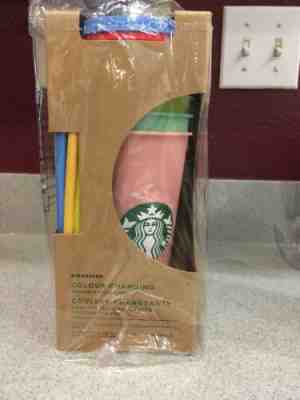 STARBUCKS COLOR CHANGING CUPS - Sold on eBay May, 9th 2019 for $55.00