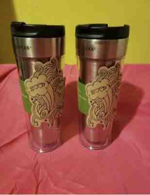 Starbucks Stainless Steel Create your own 16 oz Travel Tumbler Mug NIB RARE FIND - Sold on eBay May, 9th 2019 for $14.50