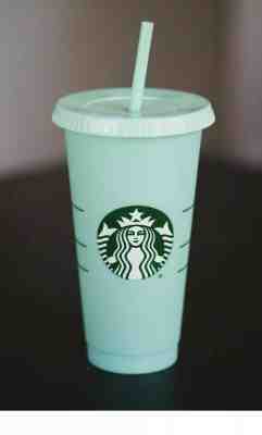 Single Starbucks Reusable COLOR CHANGING 1 Cold Cup 24oz- Arctic Raspberry - Sold on eBay May, 9th 2019 for $32.88