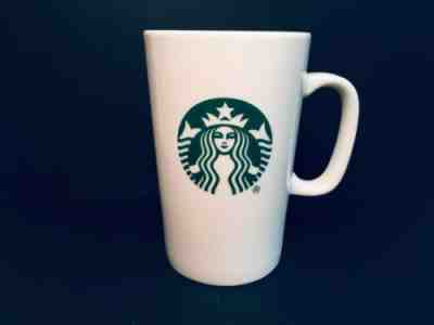 Starbucks Ceramic Siren Mermaid Logo Coffee Mug Cup 16oz White Tall 2017 - Sold on eBay May, 9th 2019 for $4.00
