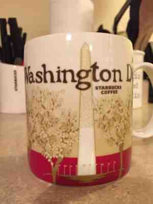 STARBUCKS WASHINGTON DC GLOBAL ICON MUG SERIES 2011 16 Oz - Sold on eBay May, 9th 2019 for $9.99
