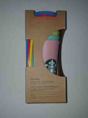 Starbucks 2019 Colour-Changing Reusable Cold Cups 5 pk - Sold on eBay May, 9th 2019 for $80.00