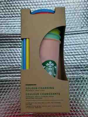 Starbucks Color Changing reusable cups - Sold on eBay May, 9th 2019 for $59.78