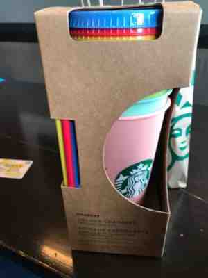 Starbucks Reusable Color Changing Tumbler Cups **RARE** Hard To Find - Sold on eBay May, 9th 2019 for $49.99