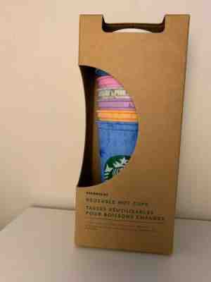 Starbucks Marble Reusable Hot Cups 6 Variety Colors Drink Cup Brand New - Sold on eBay May, 9th 2019 for $24.99