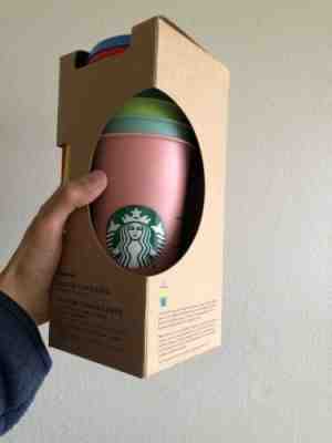 Starbucks Color Changing Reusable Cold Cup Collection Pack of 5 Lids Straws 24oz - Sold on eBay May, 9th 2019 for $54.00