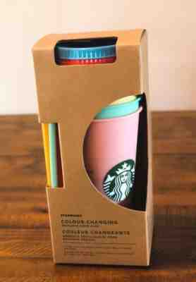 Starbucks Limited Edition Reusable Color Changing Cold Cup Collection. (5 Pack) - Sold on eBay May, 9th 2019 for $65.01