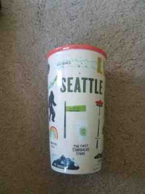  Starbucks Local Series Tumbler Seattle Exclusive Ceramic Mug. 12oz - Sold on eBay May, 9th 2019 for $17.00