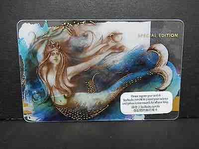 Starbucks Hong Kong 2016 gift card ~ Siren - Sold on eBay May, 9th 2019 for $7.99