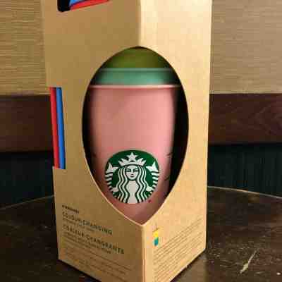Starbucks Color Changing Reusable Cold Cup Collection Pack of 5 Lids Straws 24oz - Sold on eBay May, 9th 2019 for $71.50