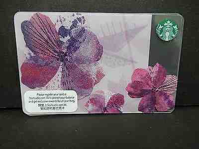 Starbucks Hong Kong 2016 Cherry Blossom gift card - Sold on eBay May, 9th 2019 for $5.99