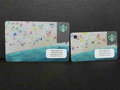 Starbucks Thailand 2015 Summer Beach gift card set  - Sold on eBay May, 9th 2019 for $6.99