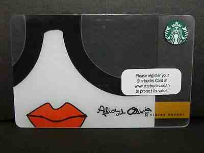 Starbucks Thailand Alice & Olivia gift card  - Sold on eBay May, 9th 2019 for $6.99