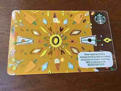 Starbucks Hong Kong 2017 Hot Summer gift card - Sold on eBay May, 9th 2019 for $4.99