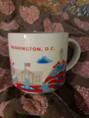 Starbucks Washington D.C. You Are Here Coffee Mug Cup 14 Oz Collection 2015 - Sold on eBay May, 9th 2019 for $10.00
