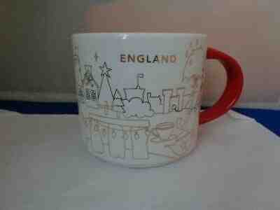 Starbucks You Are Here England Coffee Cup Mug 14 oz - Sold on eBay May, 9th 2019 for $10.49
