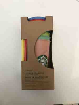 ???? New 2019 Starbucks Color Changing Reusable Cold Cups Hard to Find set of 5 - Sold on eBay May, 9th 2019 for $65.00