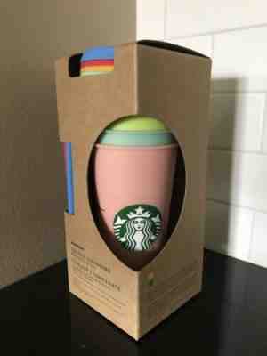 RARE Starbucks Color Changing Reusable Cold Cups Set of 5 with Straws - NEW - Sold on eBay May, 9th 2019 for $69.00