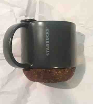 Starbucks Coffee Travel Mug Cork Bottom 12 oz with Sealed Lid Charcoal Gray 2016 - Sold on eBay May, 9th 2019 for $19.00