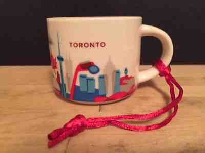 STARBUCKS TORONTO YOU ARE HERE ORNAMENT 2oz - NIB / NWT - Sold on eBay May, 9th 2019 for $18.00