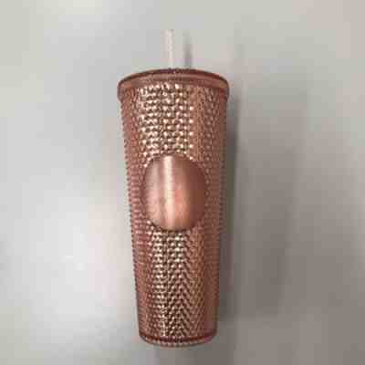 NEW STARBUCKS IRIDESCENT PINK HOLOGRAM TUMBLER 24 fl - Sold on eBay May, 9th 2019 for $35.00