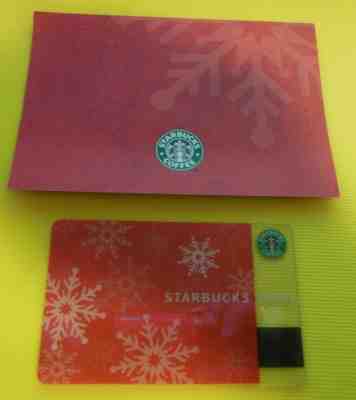 VERY RARE VHTF Starbucks 2003 GERMAN SNOWFLAKE Card with Orig. Matching SLEEVE  - Sold on eBay May, 9th 2019 for $154.99