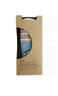 RARE 2019 Starbucks Reusable Hot Cups 6Pack Lids Star Bucks NOT Color Changing! - Sold on eBay May, 8th 2019 for $15.00